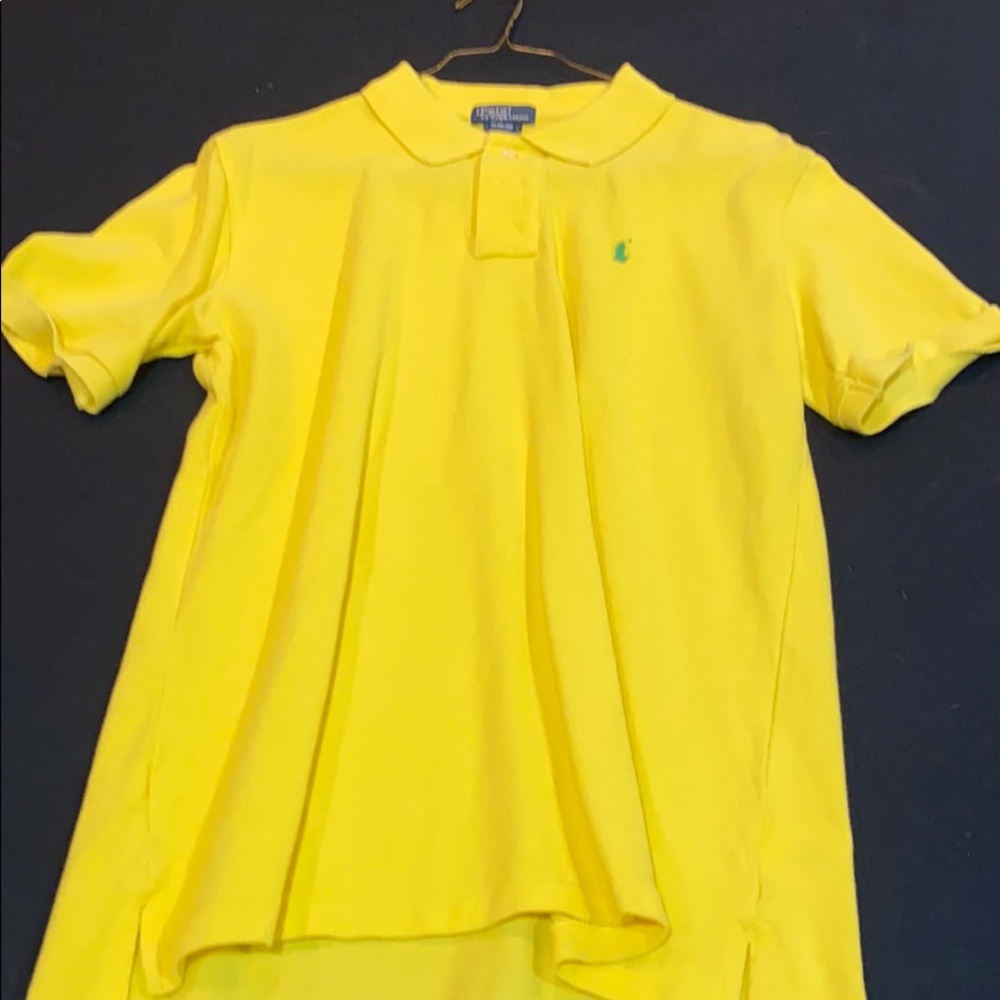 Yellow Ralph Lauren polo